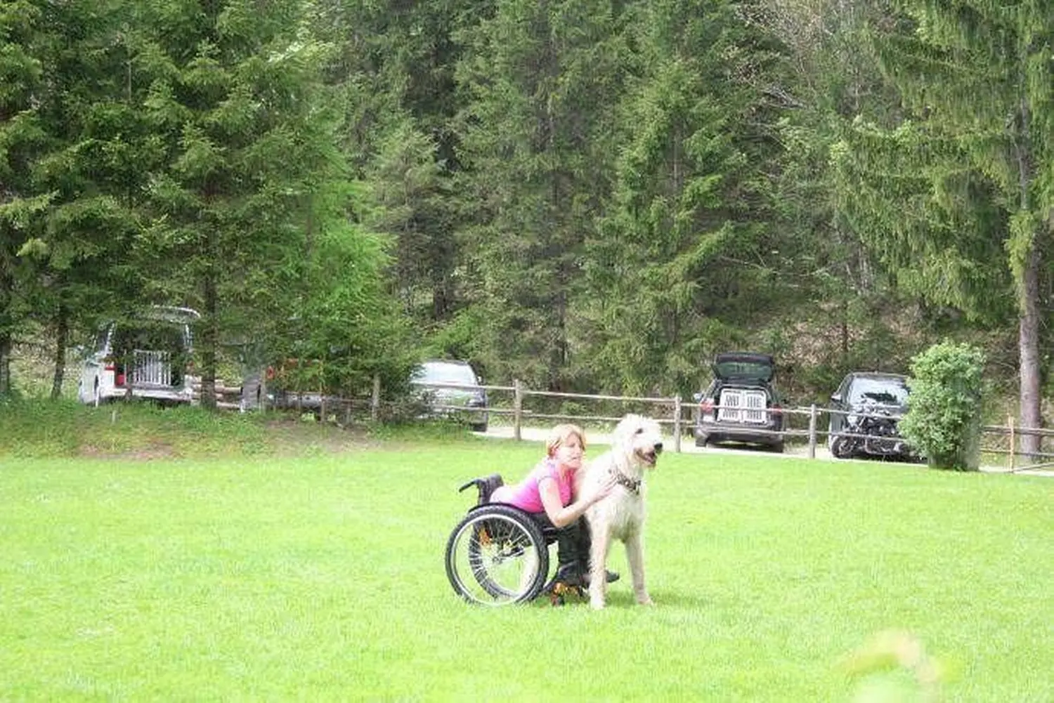 Tierheilpraxis Sabine Beitz – Frau mit Hund