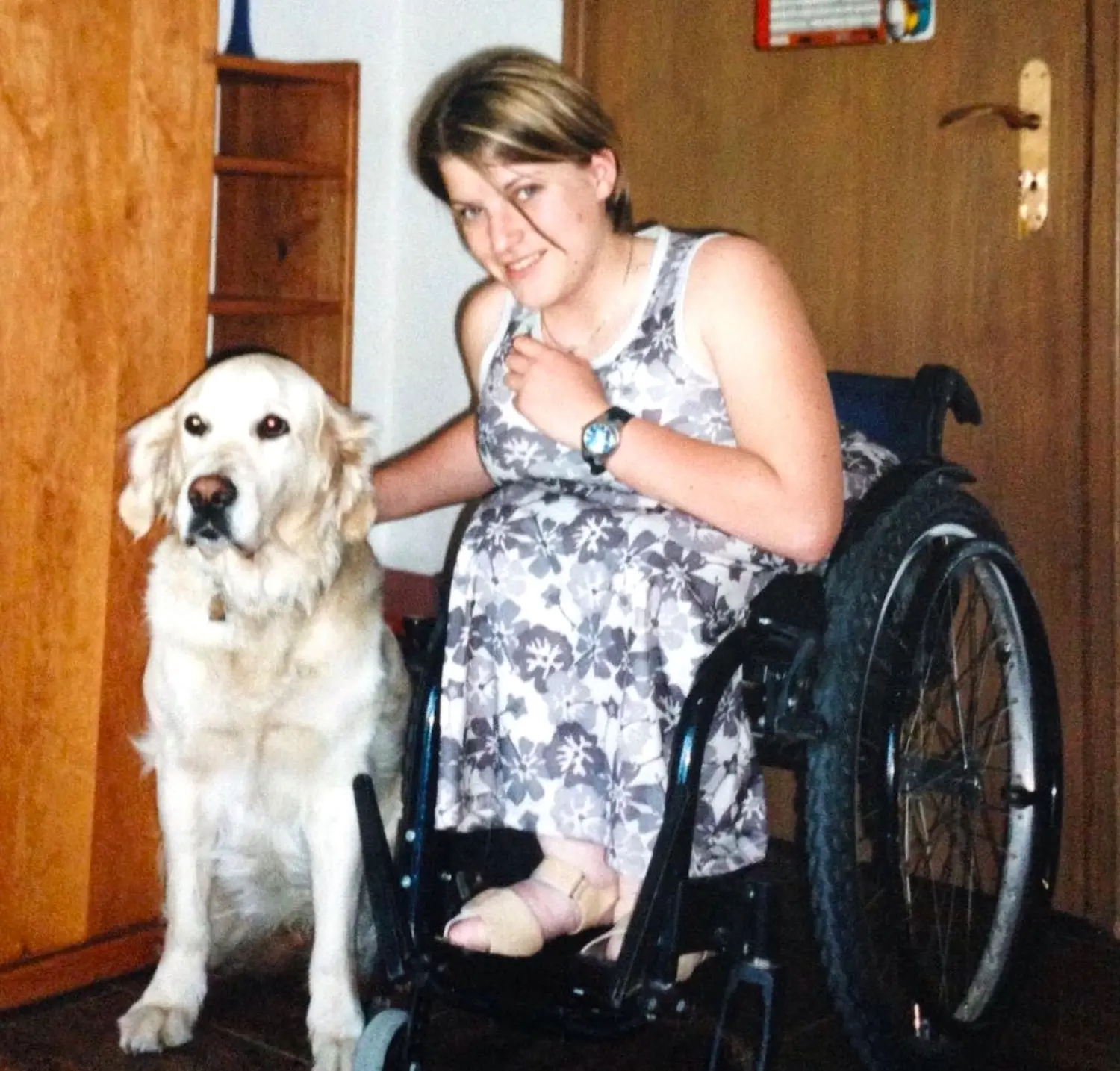 Tierheilpraxis Sabine Beitz - Sabine mit Hund