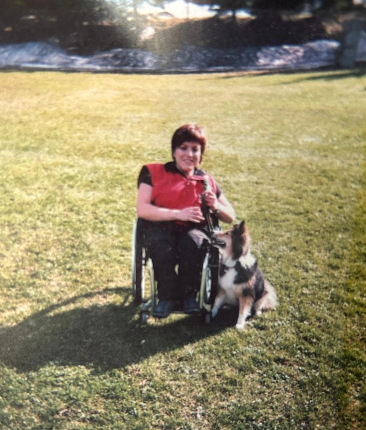 Tierheilpraxis Sabine Beitz - Sabine mit Hund